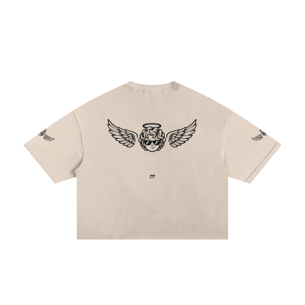 Classic Frayed Boxy Tee