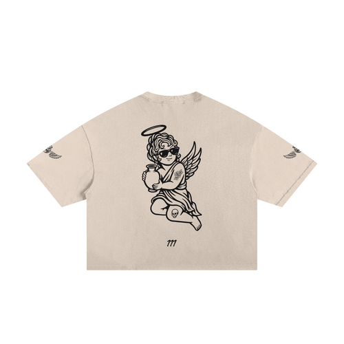 Classic Frayed Boxy Tee