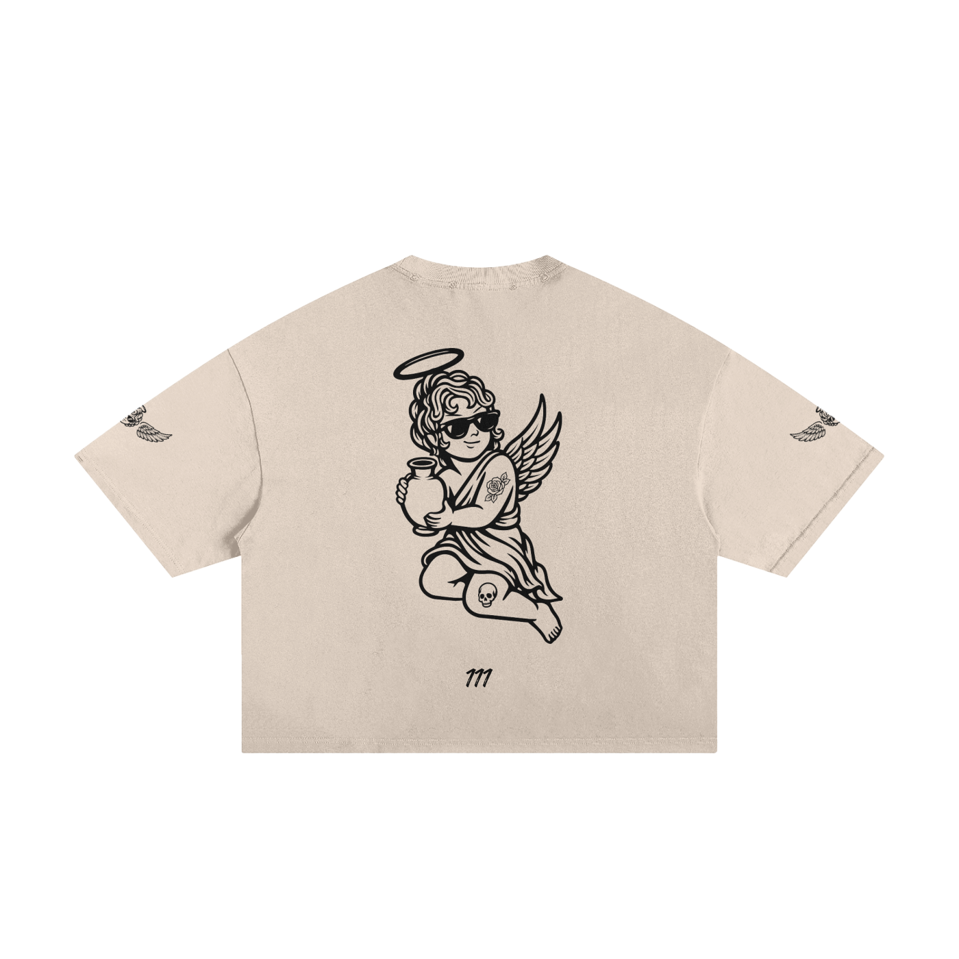 Classic Frayed Boxy Tee