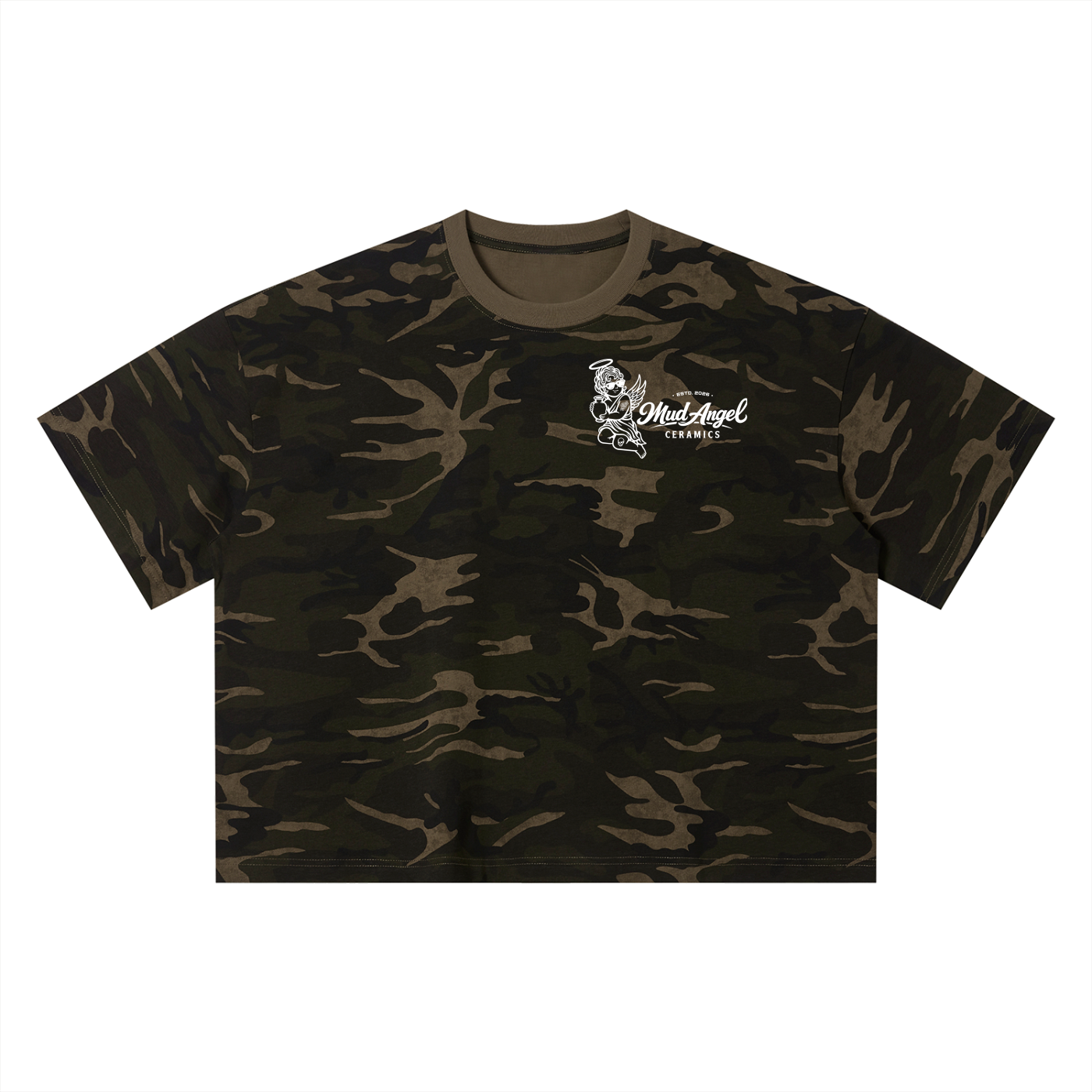 Unisex Camo Boxy T-Shirt