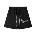 Mesh Drawstring Shorts