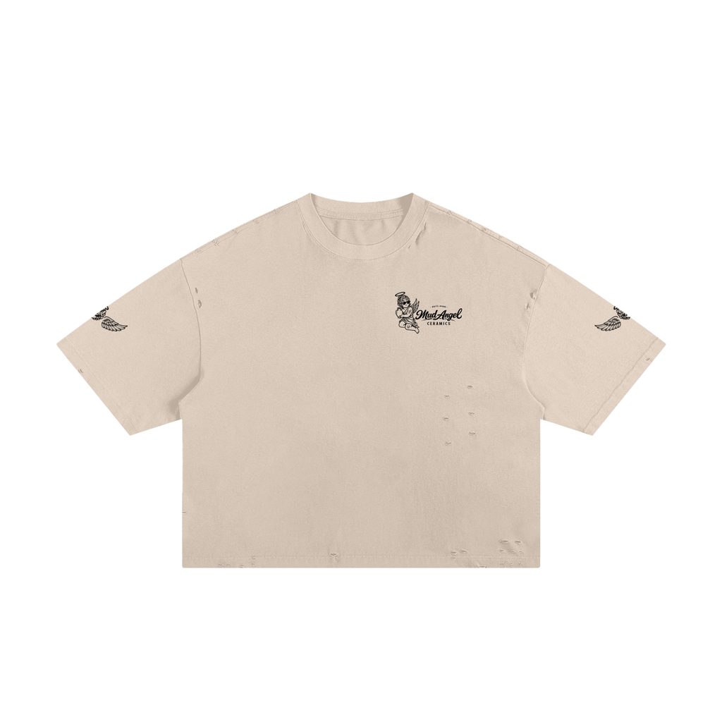 Classic Frayed Boxy Tee