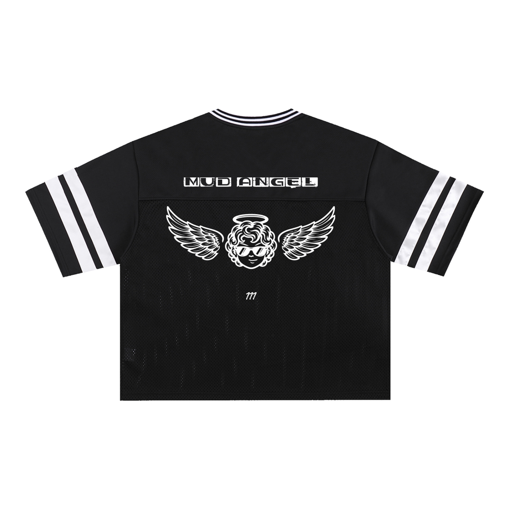 Cropped Mesh Jersey