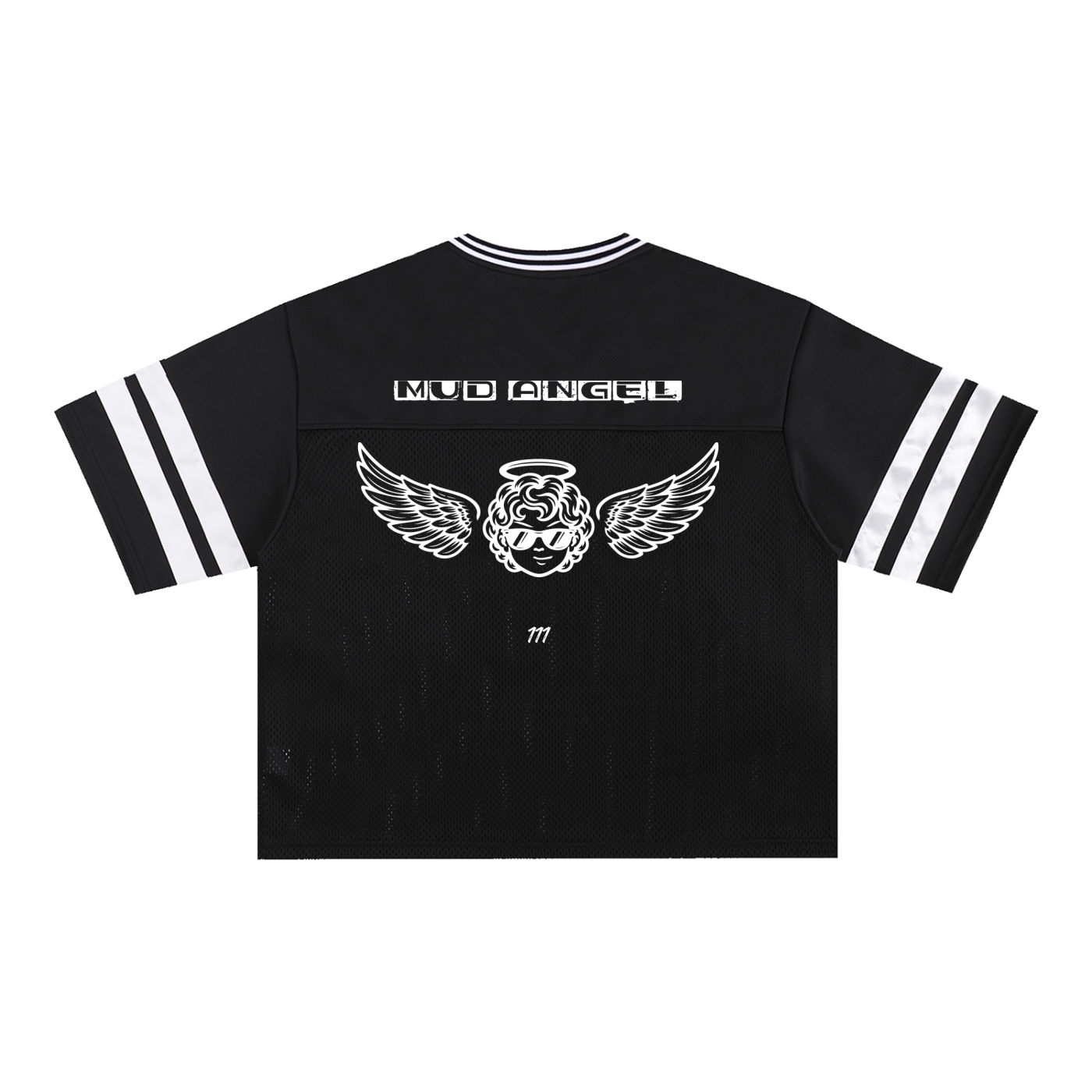 Cropped Mesh Jersey