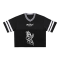 Cropped Mesh Jersey