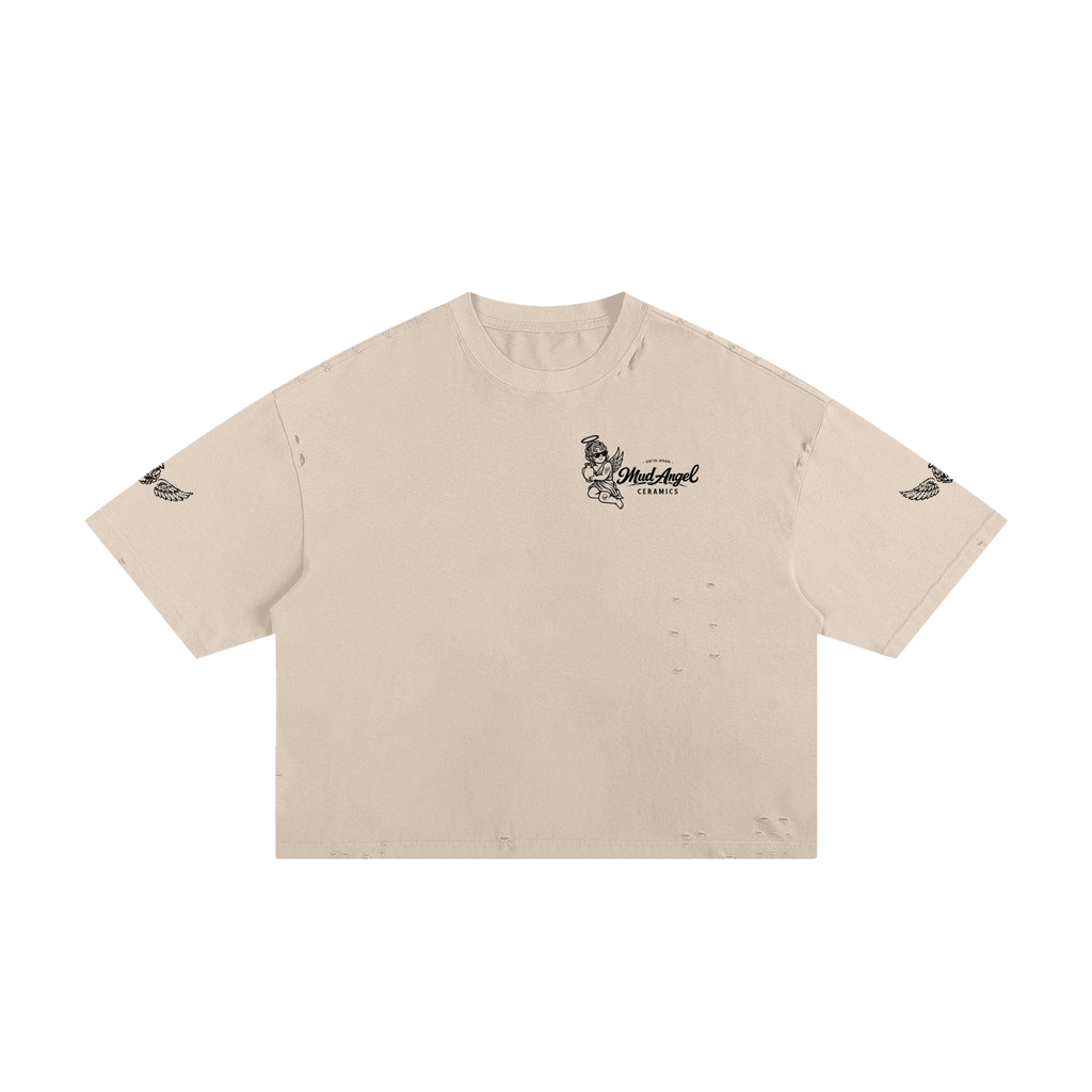 Classic Frayed Boxy Tee