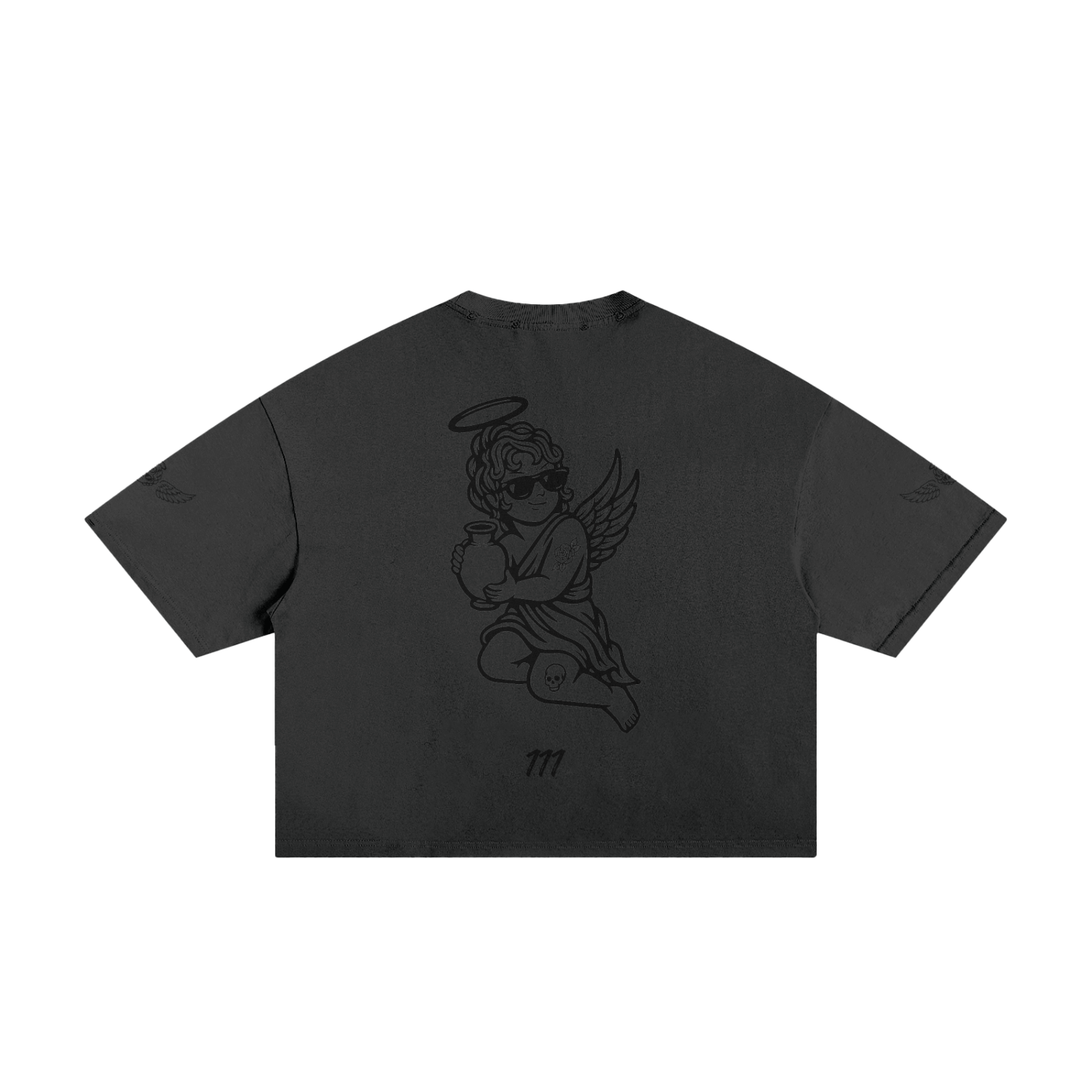 Classic Frayed Boxy Tee